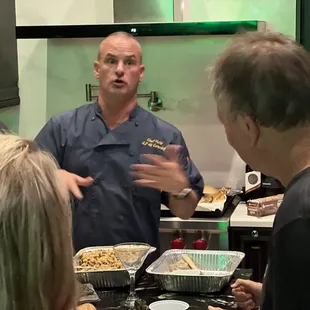 The crowd loved Nate!