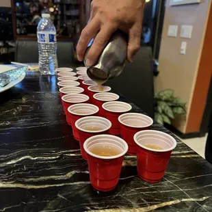 Everyone loved Dan, made whatever was requested &amp; made sure I had fresh drinks without me even asking!