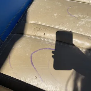 Sure looked to be dried/caked on animal poop.