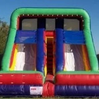 19' ft double lane Water Slide