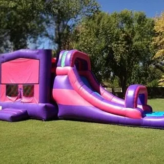 Modular Square Water Slide Combo