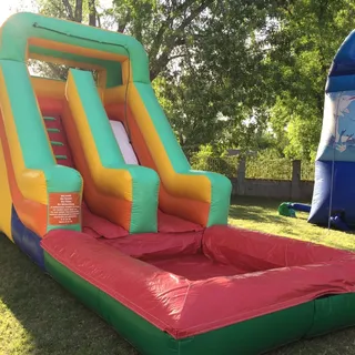 16' ft Single Line Water Slide