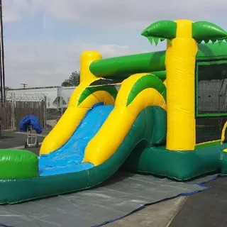 Tropical Water Slide Combo