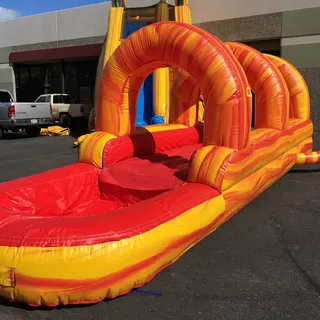 27ft Fire Marbel slip n slide