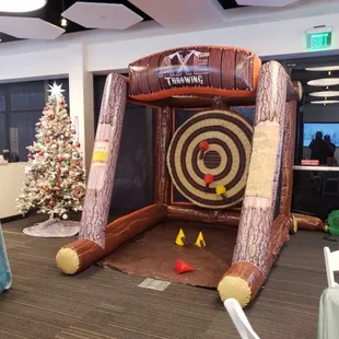 Inflatable Axe Throw