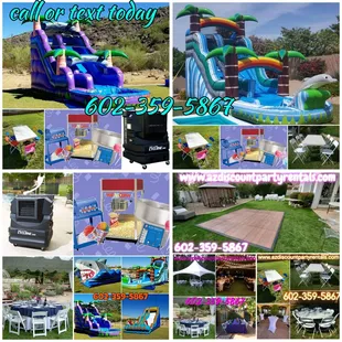 Phoenix party rentals