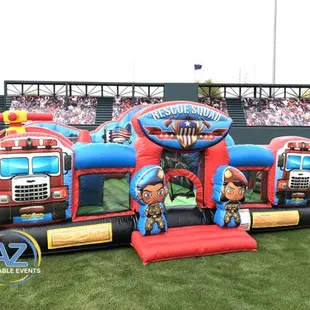 Rescue Squad Toddler Play Land Bounce House