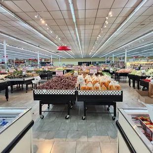 Produce section