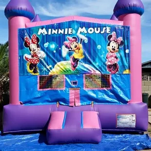 Minnie Mouse 13x15 bounce house combo