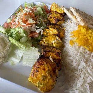 Delicious Salmon kabob