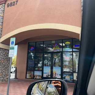 a view of the outside of a store