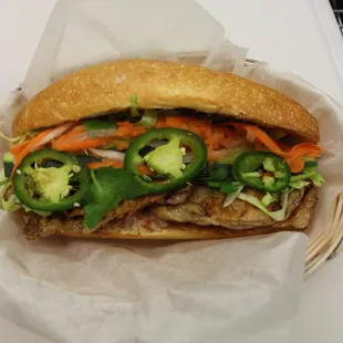 Grilled Pork Sandwich