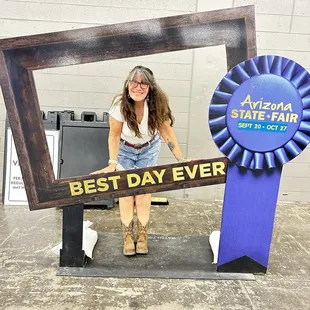 Fair photo opportunity