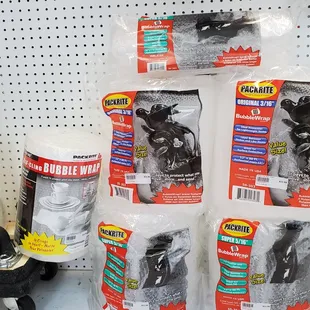 Moving Supplies, Bubble Wrap, Locks, Box Tape, Markers