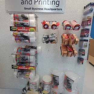 Moving Supplies, Bubble Wrap, Locks, Box Tape, Markers