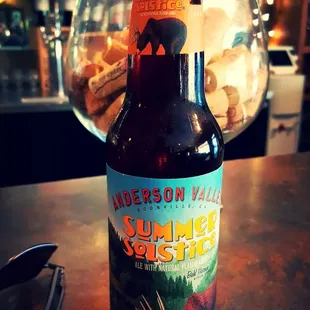 Summer Solstice is a slightly sweet, malty session beer with a creamy mouth feel and clean finish.