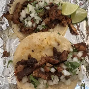 Al pastor tacos (after eating one)
