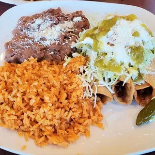 3 Soft Taquitos Combo