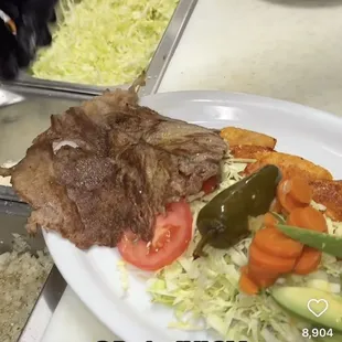 Social Media post from foodie.. nothing compared to what the restaurant actually serves.