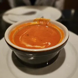 the awesome tomato and coconut soup