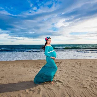Beach Maternity Photography