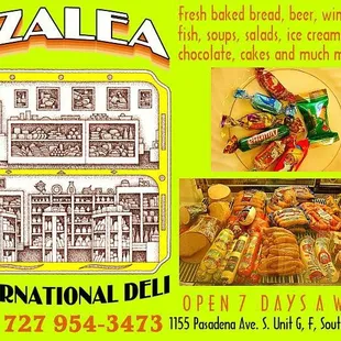 a picture of a variety of food items