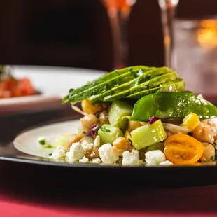 salads, food