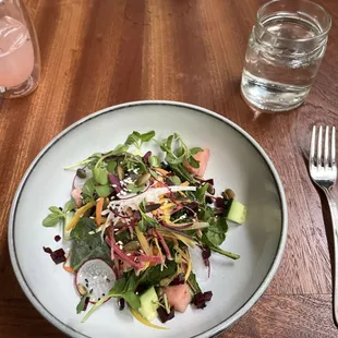 very fresh salad