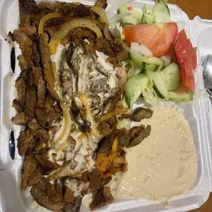 Lamb Shawarma Plate