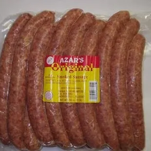 Mild smoked pork sausage from the original 1954 recipe