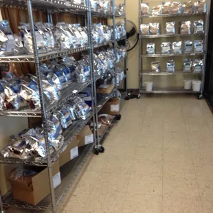 Small shop, but nuts galore