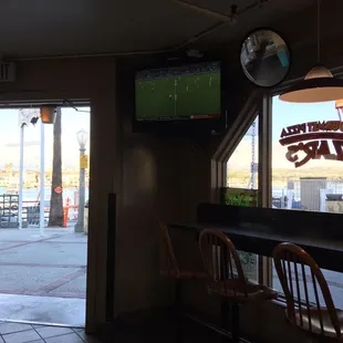 TV by the ferry &amp; ferris facing door