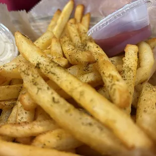 fish and chips, food