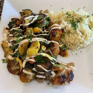 Chicken Kebab Platter