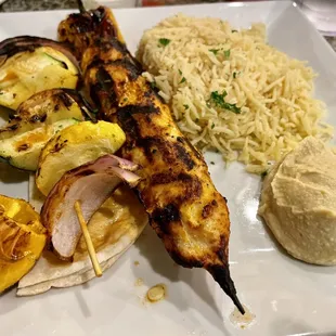 Chicken Kebab Platter