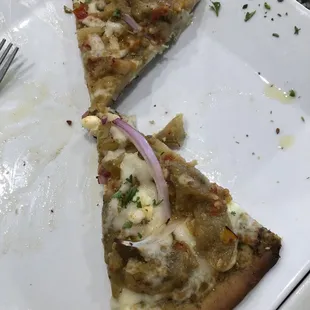 &apos;George&apos; veggie pizza