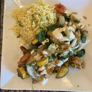 Chicken Tawook Platter