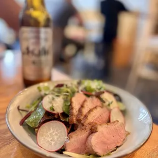 Roasted Maple Leaf Farms Duck Breast Salad
