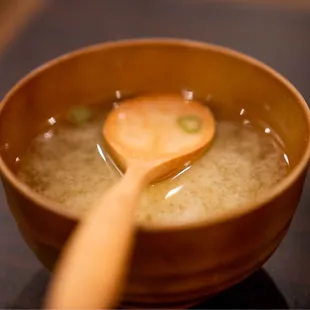 miso soup.