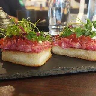 Toro Ikura Toast (2 Pieces)