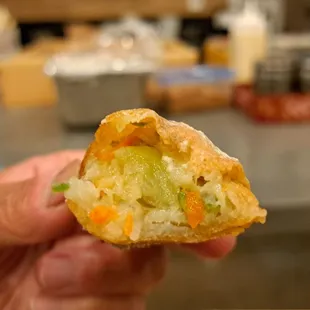 Inside the Vegetable Egg Roll