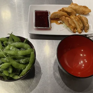 Edamame &amp; Gyoza