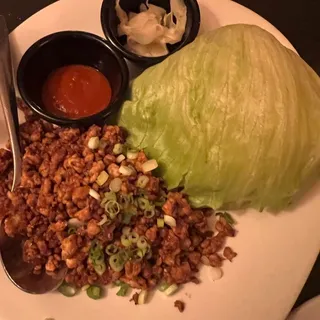 Miso Chicken Lettuce Cup