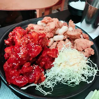 Bone-less Chicken with ricecake(half or whole)