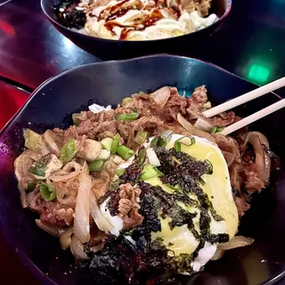 Bulgogi japchae rice
