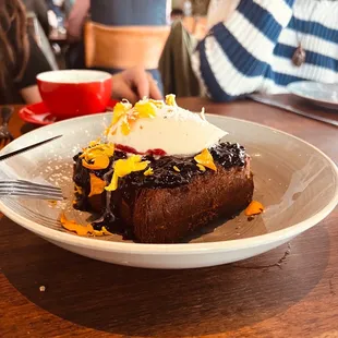 CUSTARD FRENCH TOAST mecalef | huckleberries | rosemary | mascarpone | coriander