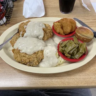 Chicken Fried Steak Dinner