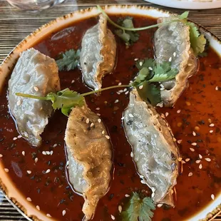 Mushroom Potstickers