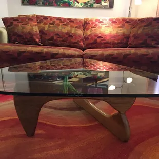 Naguchi coffee table I bought at AZModern, my favorite Store in Tucson!