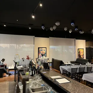 people sitting at the bar